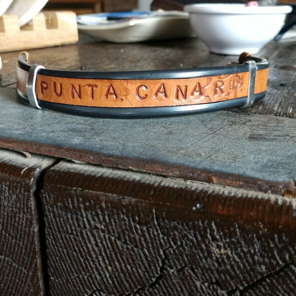 Leather bracelet Punta Cana - Picture 1 of 5